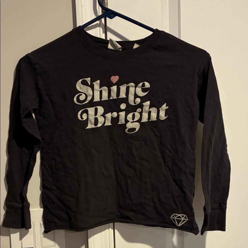 Junk Food "Shine Bright" Graphic Long-Sleeve Top